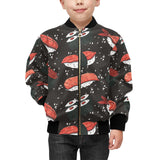 Sushi Theme Pattern Kids' Boys' Girls' Bomber Jacket