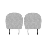 Brick Printed Pattern Print Design 01 Car Headrest Cover