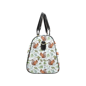 Squirrel Pattern Print Design 02 Travel Bag