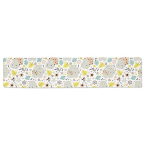 Hippopotamus Pattern Print Design 05 Table Runner