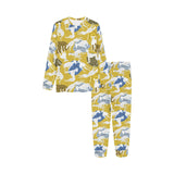 Greyhound Pattern Print Design 02 Kids' Boys' Girls' All Over Print Pajama Set