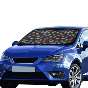 Darts Pattern Print Design 03 Car Sun Shade