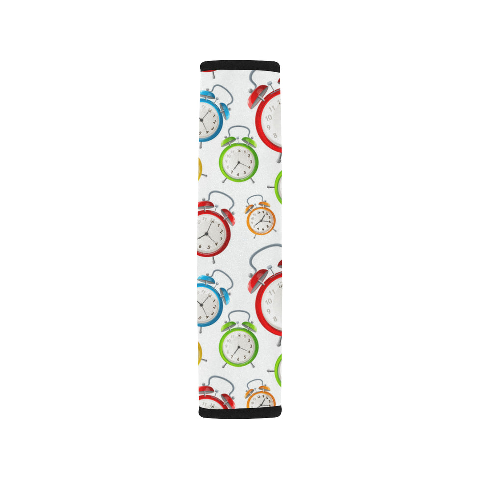 Colorful Clock Pattern Car Seat Belt Cover