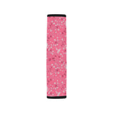 Sakura Pattern Background Car Seat Belt Cover