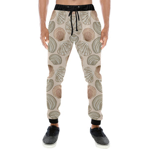 Shell Pattern Background Unisex Casual Sweatpants