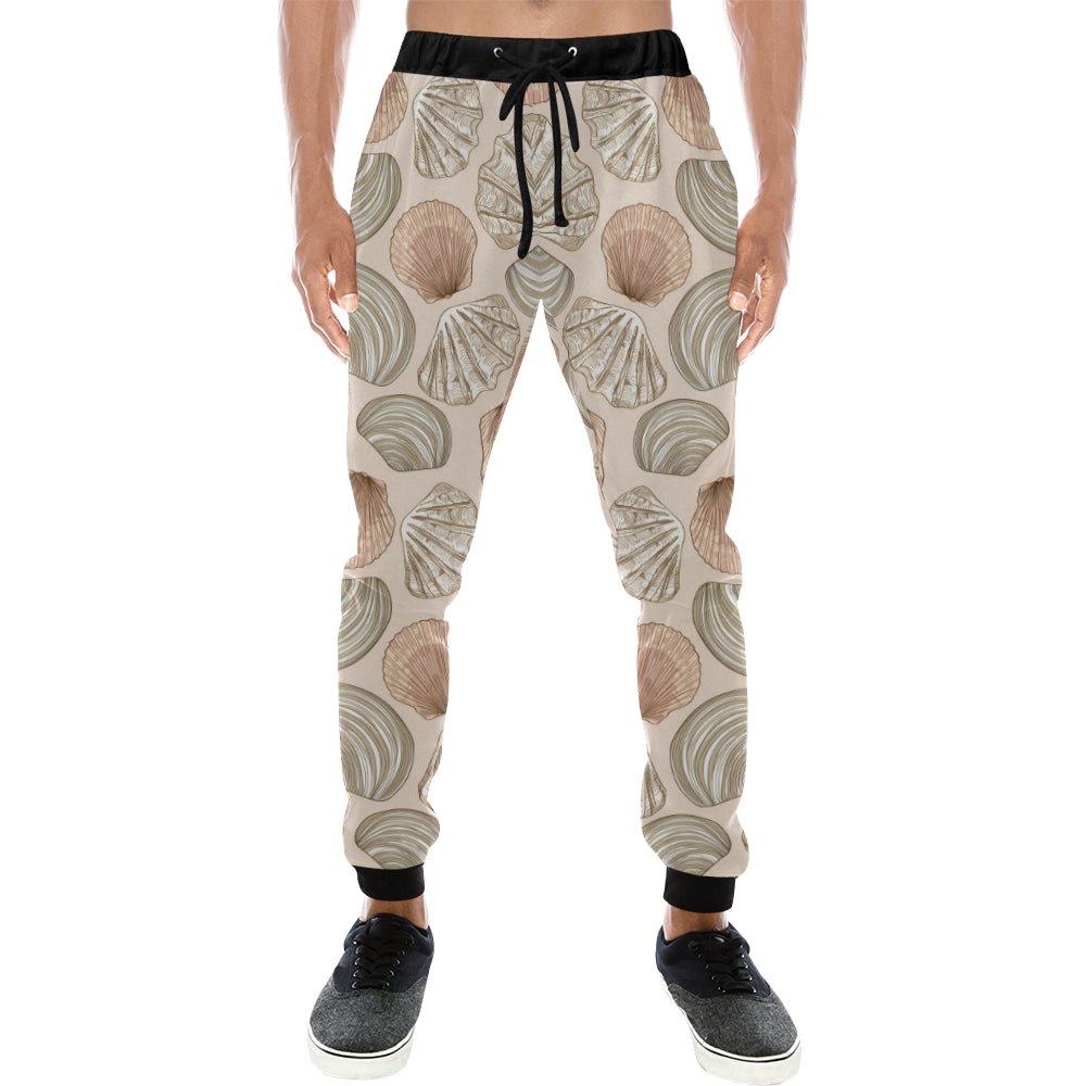 Shell Pattern Background Unisex Casual Sweatpants