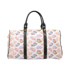 Pig Pattern Print Design 02 Travel Bag