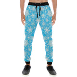 Snowflake Pattern Unisex Casual Sweatpants