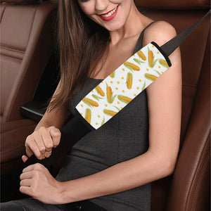 Corn Pattern Print Design 04 Car Seat Belt Cover