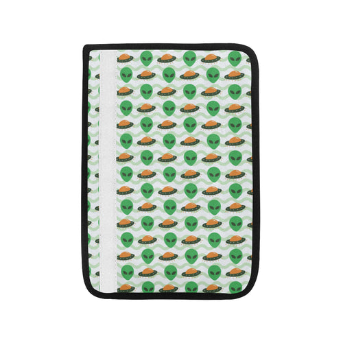 Alien Pattern Print Design 02 Car Seat Belt Cover