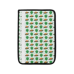 Alien Pattern Print Design 02 Car Seat Belt Cover