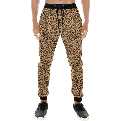 Leopard Skin Texture Pattern Unisex Casual Sweatpants