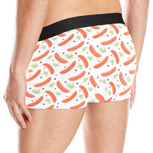Sausage Pattern Print Design 03 Men's All Over Print Boxer Briefs Men's Underwear