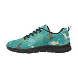 Deer Pattern Men's Sneakers Black