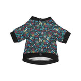 Swallow Pattern Print Design 04 All Over Print Pet Dog Round Neck Fuzzy Shirt