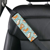 Cute Corgi Pattern Car Seat Belt Cover