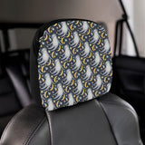 Sloth Astronaut Pattern Car Headrest Cover