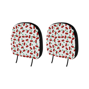 Cherry Pattern Car Headrest Cover