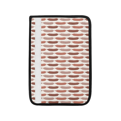 Sausage Pattern Print Design 02 Car Seat Belt Cover