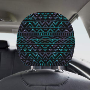 Space Tribal Galaxy Pattern Car Headrest Cover