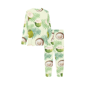 Coconut Pattern Print Design 03 Kids' Boys' Girls' All Over Print Pajama Set