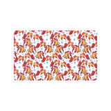 Goldfish Pattern Print Design 02 Doormat