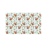 Squirrel Pattern Print Design 02 Doormat