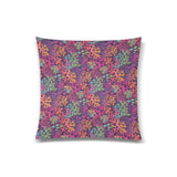 Coral Reef Pattern Print Design 03 Throw Pillow Cover 20"x20"