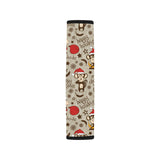 Monkey Christmas Pattern Car Seat Belt Cover