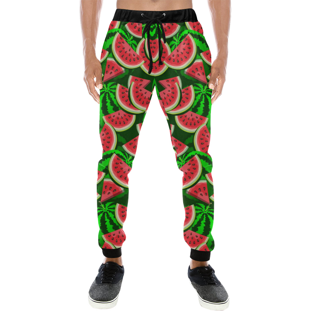 Watermelon Pattern Theme Unisex Casual Sweatpants