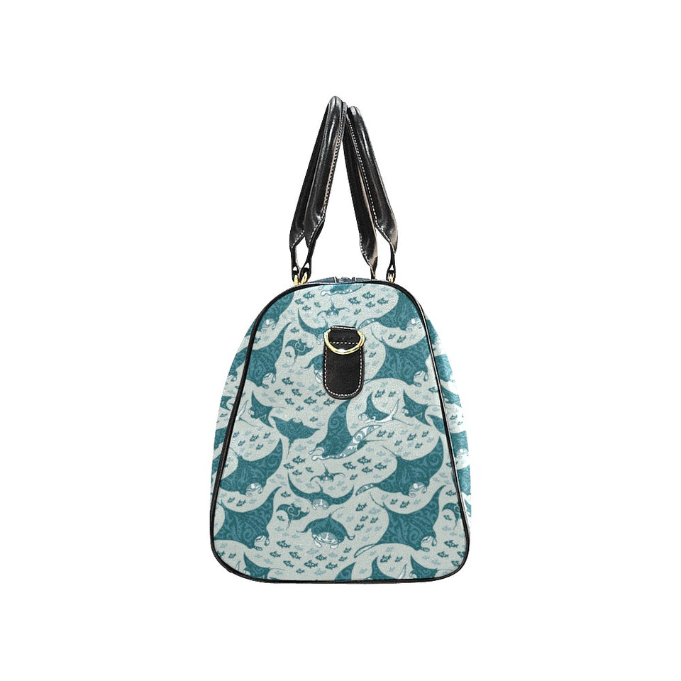 Stingray Pattern Print Design 01 Travel Bag