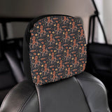 Octopus Pattern Car Headrest Cover