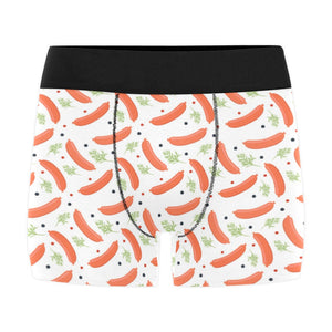 Sausage Pattern Print Design 03 Men's All Over Print Boxer Briefs Men's Underwear