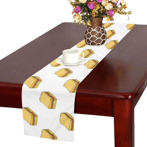 Sandwich Pattern Print Design 04 Table Runner