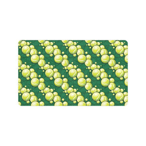 Tennis Pattern Print Design 04 Doormat