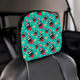 Ninja Sushi Pattern Car Headrest Cover