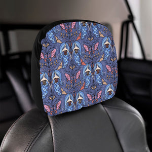 Mermaid Pattern Car Headrest Cover