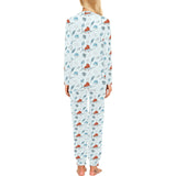 Swordfish Pattern Print Design 03 Women's All Over Print Pajama Set