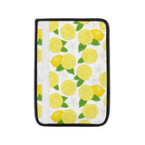 Lemon Flower Pattern Car Seat Belt Cover