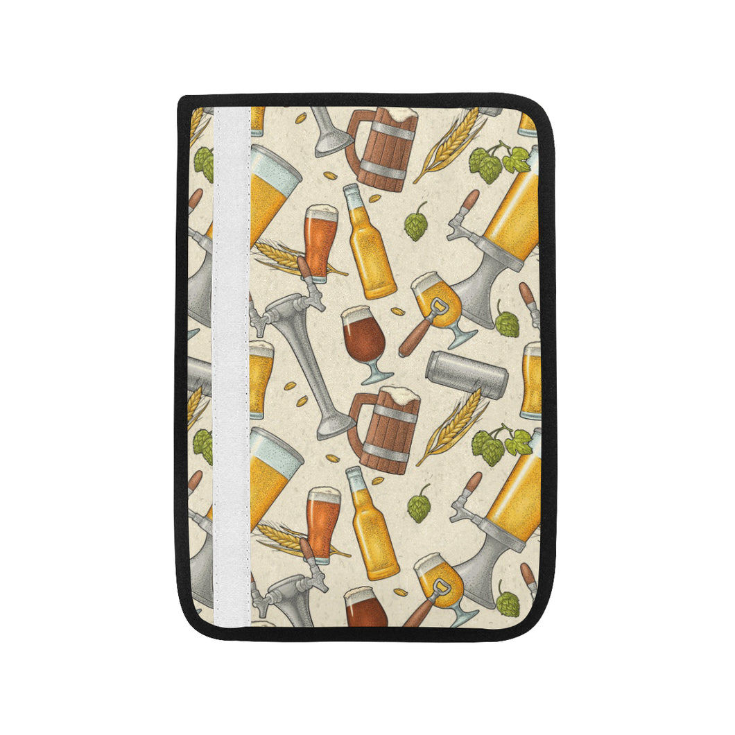 Beer Pattern Car Seat Belt Cover