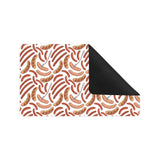 Sausage Pattern Print Design 05 Doormat