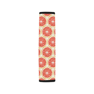 Sliced Grapefruit Pattern Car Seat Belt Cover