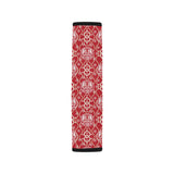 Daruma Red Pattern Car Seat Belt Cover