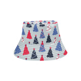 Christmas Tree Star Pattern Unisex Bucket Hat
