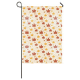 Red and Orange Maple Leaves Pattern House Flag Garden Flag