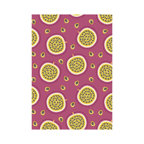 Sliced Passion Fruit Pattern House Flag Garden Flag