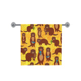 Otter Pattern Bath Towel