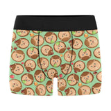 Hedgehog Pattern Print Design 01 Men's All Over Print Boxer Briefs Men's Underwear