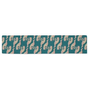 Greyhound Pattern Print Design 05 Table Runner