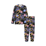 Snake Flower Pattern Kids' Boys' Girls' All Over Print Pajama Set